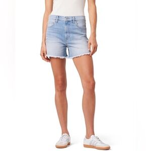 JOE’S JEANS Czechia Relaxed Denim Cut-Off Shorts, Size 27, NWT